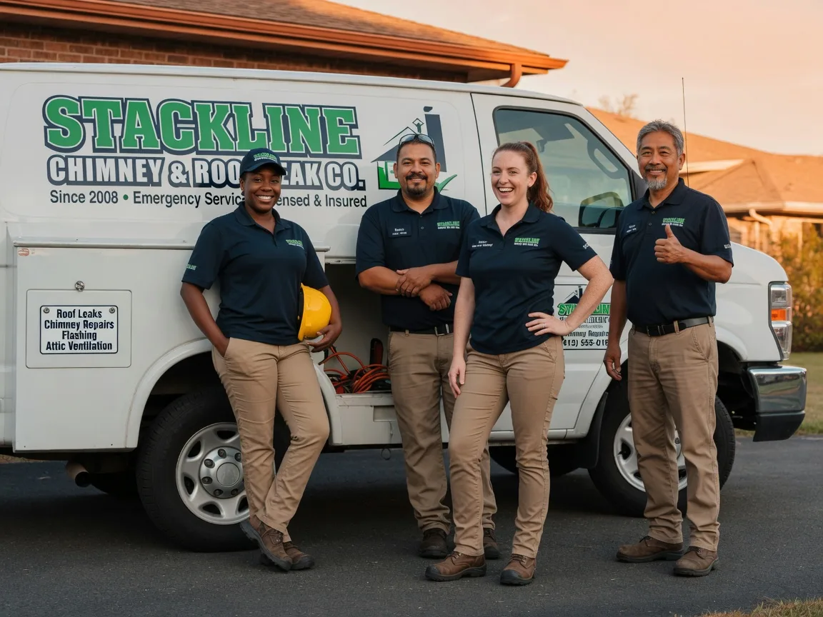 Chimney flashing repair company in Langdon, ND